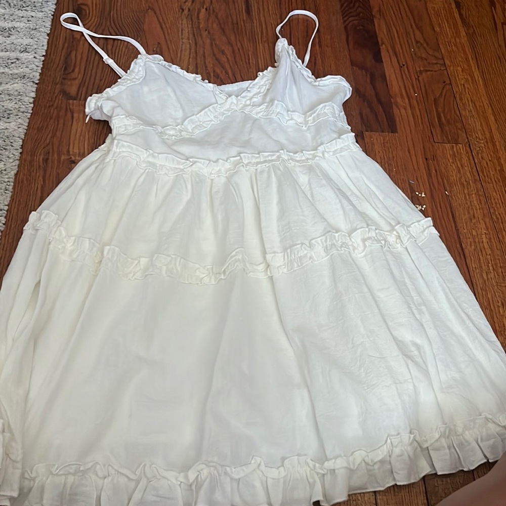 white cocktail dress